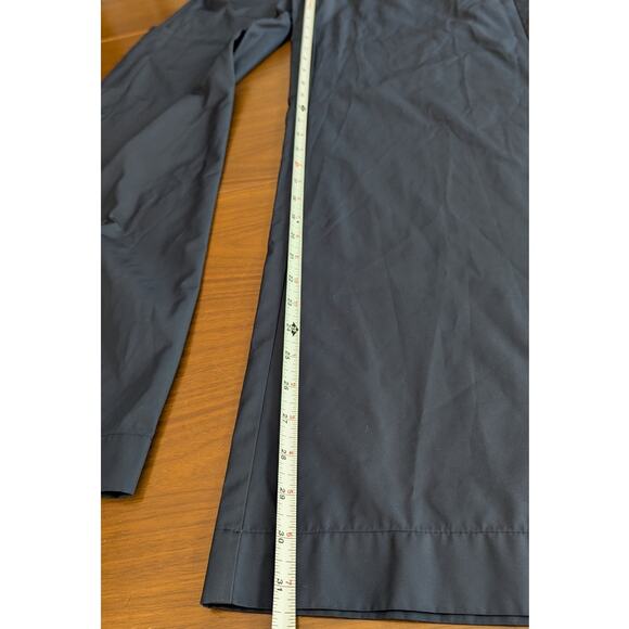 Anthropologie Du Paradis Navy High-rise Wide-Leg Trouser Pants - Picture 8 of 11